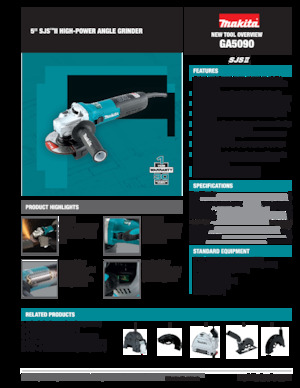 Smerigliatrici angolari Makita GA5090