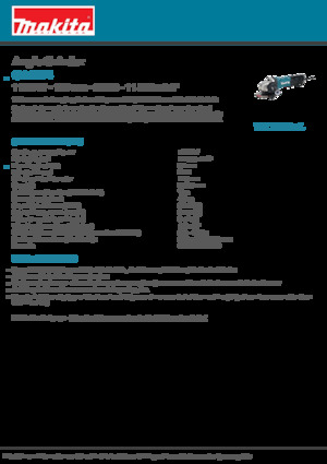 Smerigliatrici angolari Makita GA5094