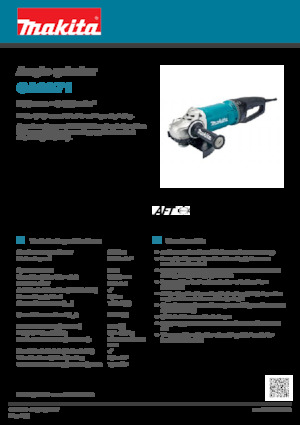 Smerigliatrici angolari Makita GA9071