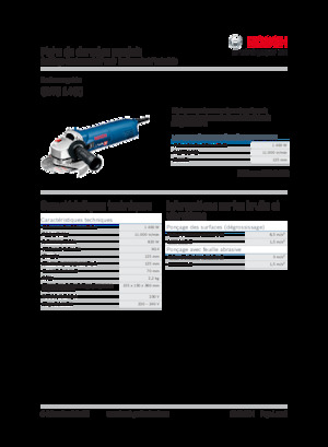 Smerigliatrici angolari Bosch GWS 1400