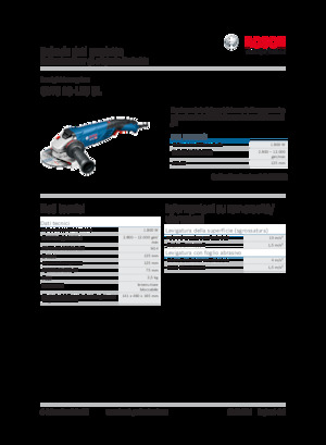 Smerigliatrici angolari Bosch GWS 18-125 SL