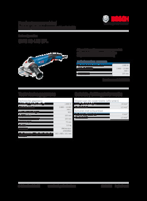 Smerigliatrici angolari Bosch GWS 18-125 SPL