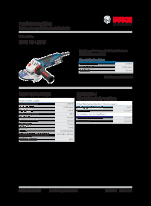 Smerigliatrici angolari Bosch GWS 19-150 CI