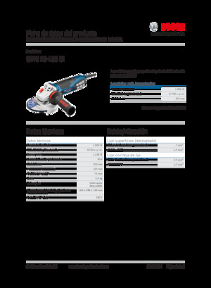 Smerigliatrici angolari Bosch GWS 19-150 CI
