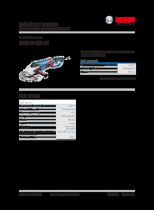 Smerigliatrici angolari Bosch GWS 24-230 LVI