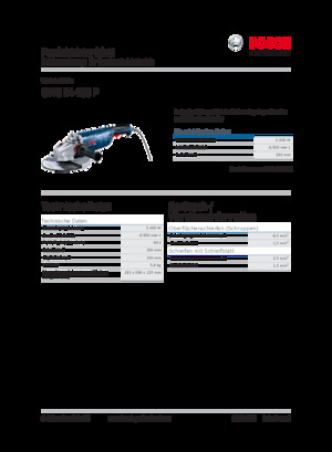 Smerigliatrici angolari Bosch GWS 24-230 P