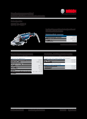 Smerigliatrici angolari Bosch GWS 24-230 P