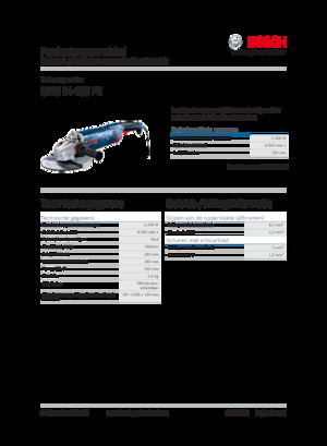 Smerigliatrici angolari Bosch GWS 24-230 PZ