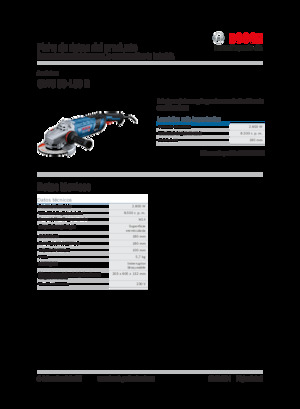 Smerigliatrici angolari Bosch GWS 30-180 B