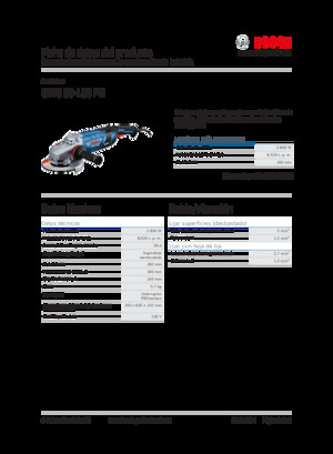 Smerigliatrici angolari Bosch GWS 30-180 PB