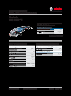 Smerigliatrici angolari Bosch GWS 30-180 PB