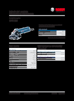 Smerigliatrici angolari Bosch GWS 880
