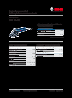 Smerigliatrici angolari Bosch GWS 9-125 S