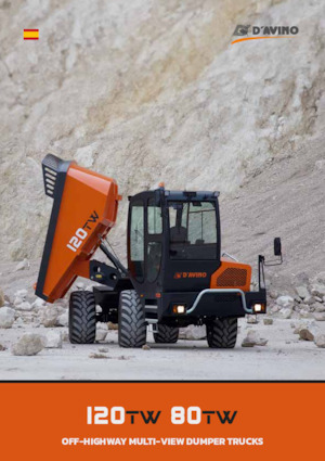Dumperini articolati D´AVINO 120 TW