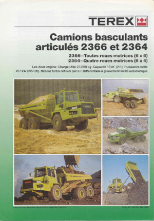 Dumperini articolati Terex 2364