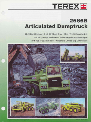Dumperini articolati Terex 2566B