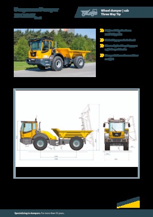 Dumperini articolati Bergmann 3012DSK Plus