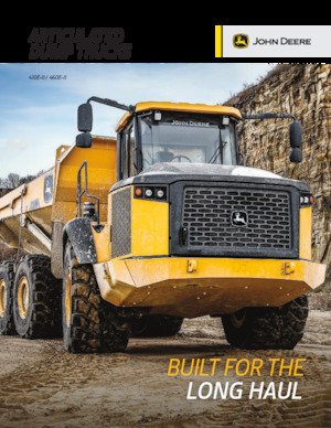 Dumperini articolati John Deere Construction 410E-II