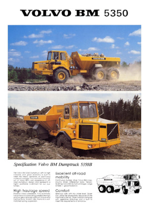 Dumperini articolati Volvo 5350