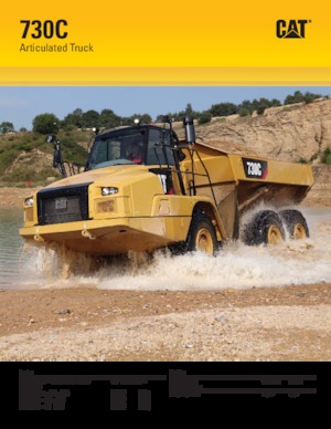 Dumperini articolati Caterpillar 730C