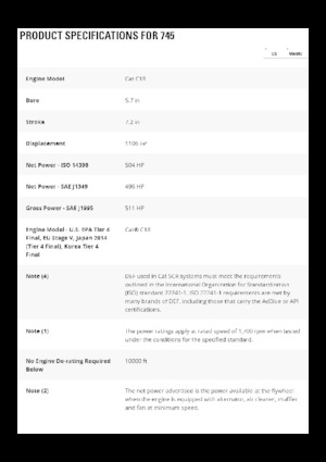 Dumperini articolati Caterpillar 745-04A