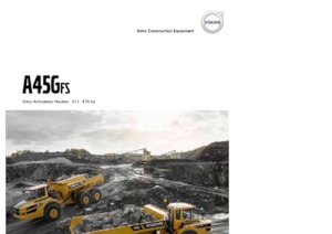 Dumperini articolati Volvo A45GFS