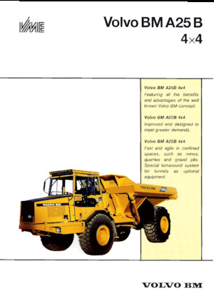 Dumperini articolati Volvo A25B (4x4)