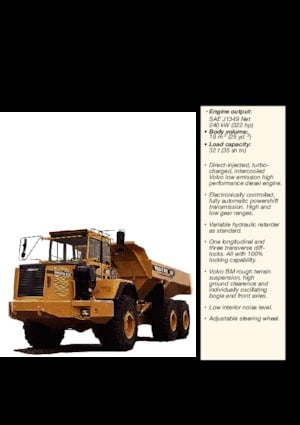 Dumperini articolati Volvo A35C 6x6