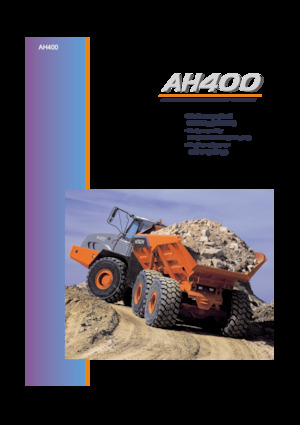 Dumperini articolati Hitachi AH400