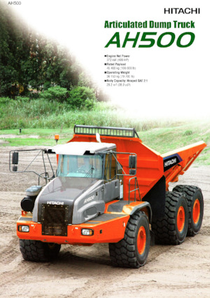 Dumperini articolati Hitachi AH500