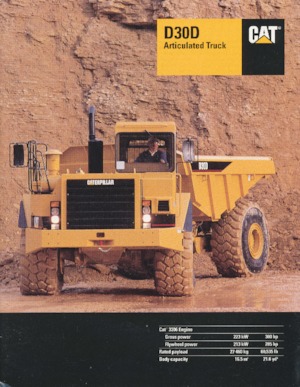 Dumperini articolati Caterpillar D30D
