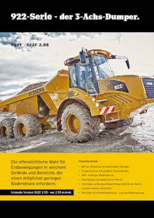 Dumperini articolati Hydrema 922F