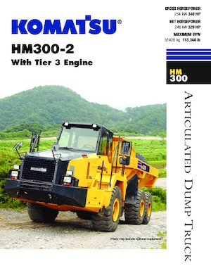 Dumperini articolati Komatsu HM300-2