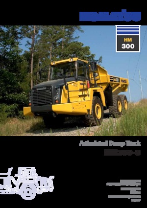 Dumperini articolati Komatsu HM300-3