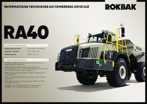 Dumperini articolati Rokbak RA40