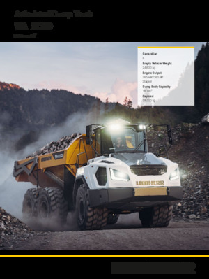Dumperini articolati Liebherr TA 230 Litronic