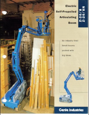 Piattaforme aeree articolate gommate Genie Z 20/8 E