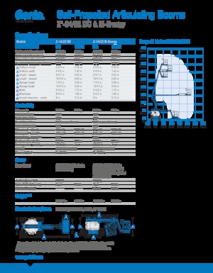 Piattaforme aeree articolate gommate Genie Z-34/22 DC