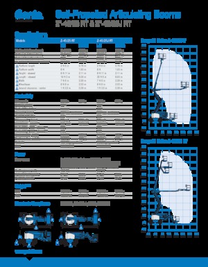 Piattaforme aeree articolate gommate Genie Z-45/25 J RT