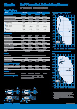 Piattaforme aeree articolate gommate Genie Z-45/25J RT