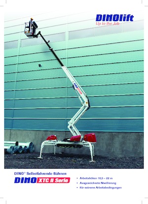 Piattaforme aeree articolate cingolate Dino Lift Dino 220 XTC II