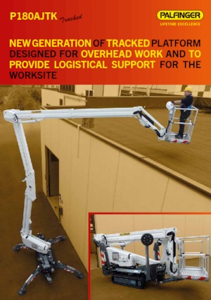 Piattaforme aeree telescopiche autocarrate Palfinger P 180 AJTK