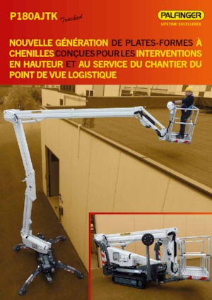 Piattaforme aeree telescopiche autocarrate Palfinger P 180 AJTK
