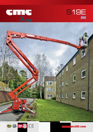 Piattaforme aeree articolate cingolate CMC S19E