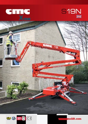 Piattaforme aeree articolate cingolate CMC S19N