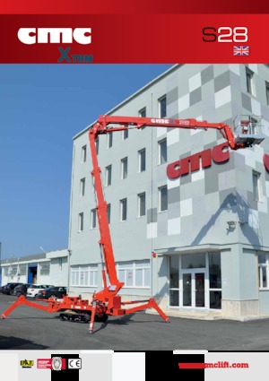 Piattaforme aeree articolate cingolate CMC S28
