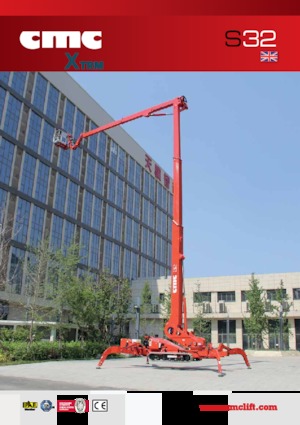 Piattaforme aeree articolate cingolate CMC S32