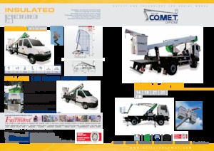 Piattaforme aeree articolate cingolate Comet SPIDER-I 18.12 