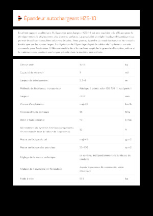 Spanditrici a montaggio esterno Pronar HZS 10