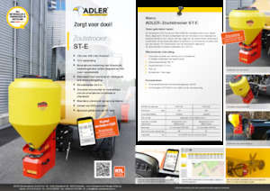 Spanditrici a montaggio esterno Adler ST-E 200